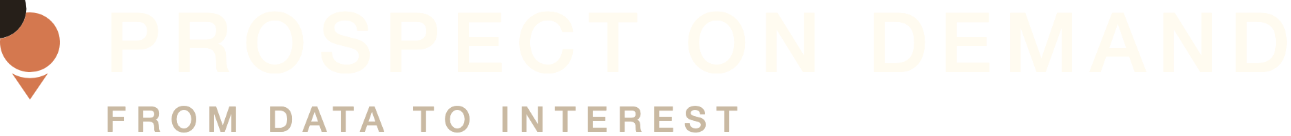 Prospect On Demand, from data to interest