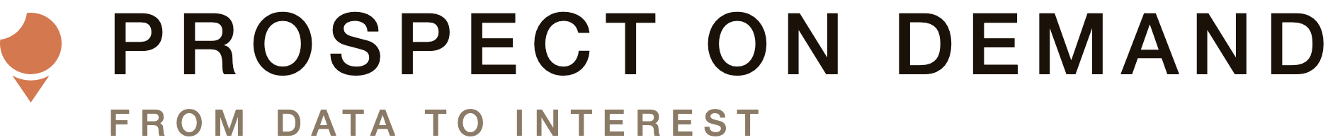 Prospect On Demand, from data to interest